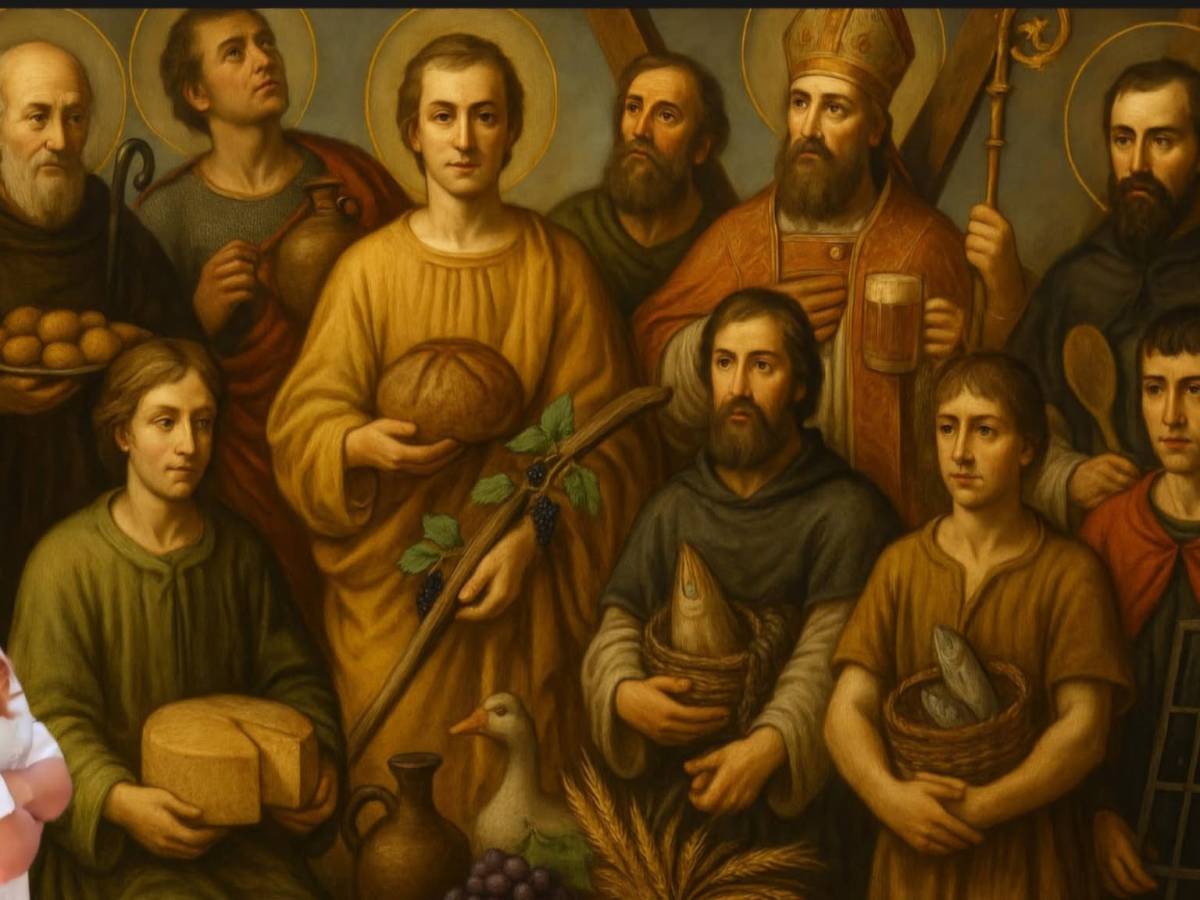 Quando il cielo scende in cucina: i santi che proteggevano il nostro cibo Quando il cielo scende in cucina: i santi che proteggevano il nostro cibo