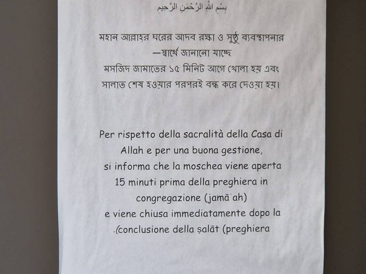 Firenze, la moschea nascosta all Firenze, la moschea nascosta all