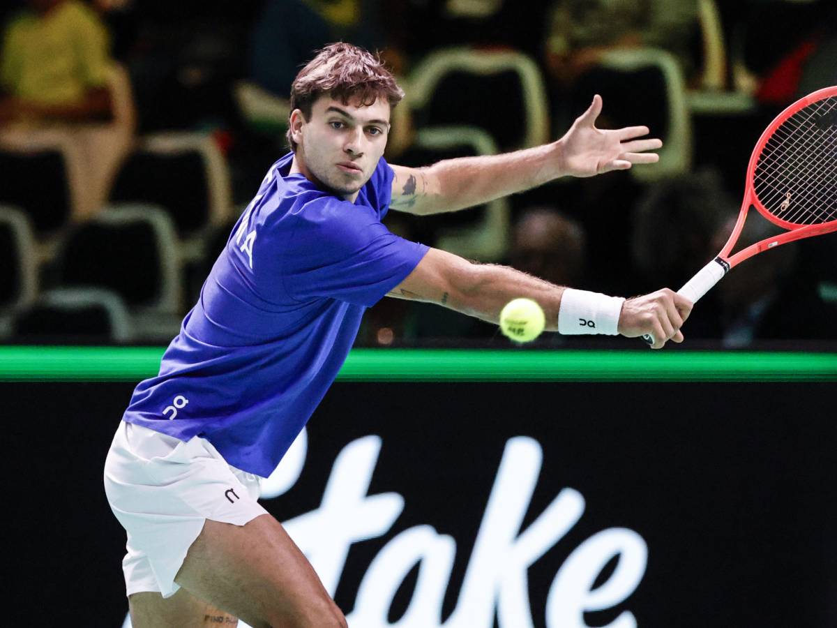 Coppa Davis, Italia Belgio: Cobolli contro Bergs Coppa Davis, Italia Belgio: Cobolli contro Bergs