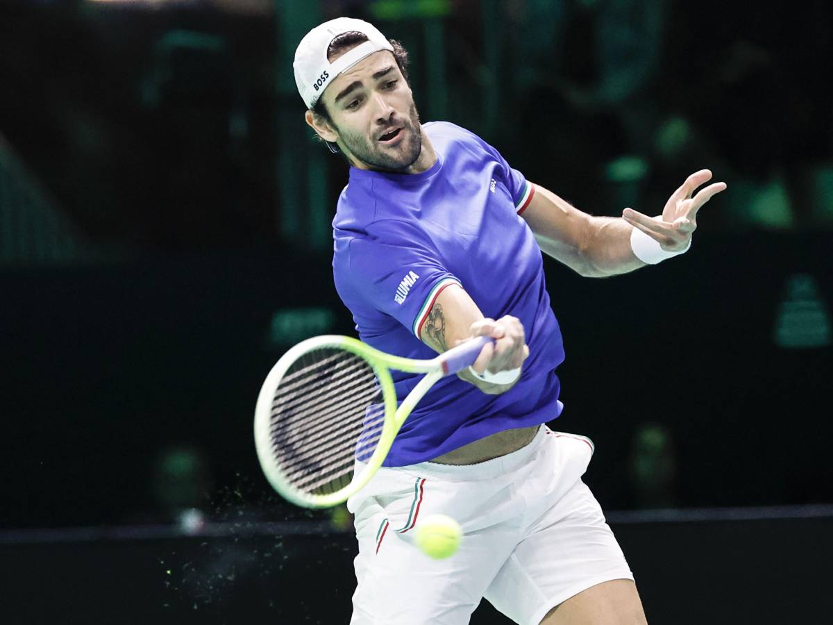 Coppa Davis, al via Italia Spagna: Berrettini sfida Carreno Busta