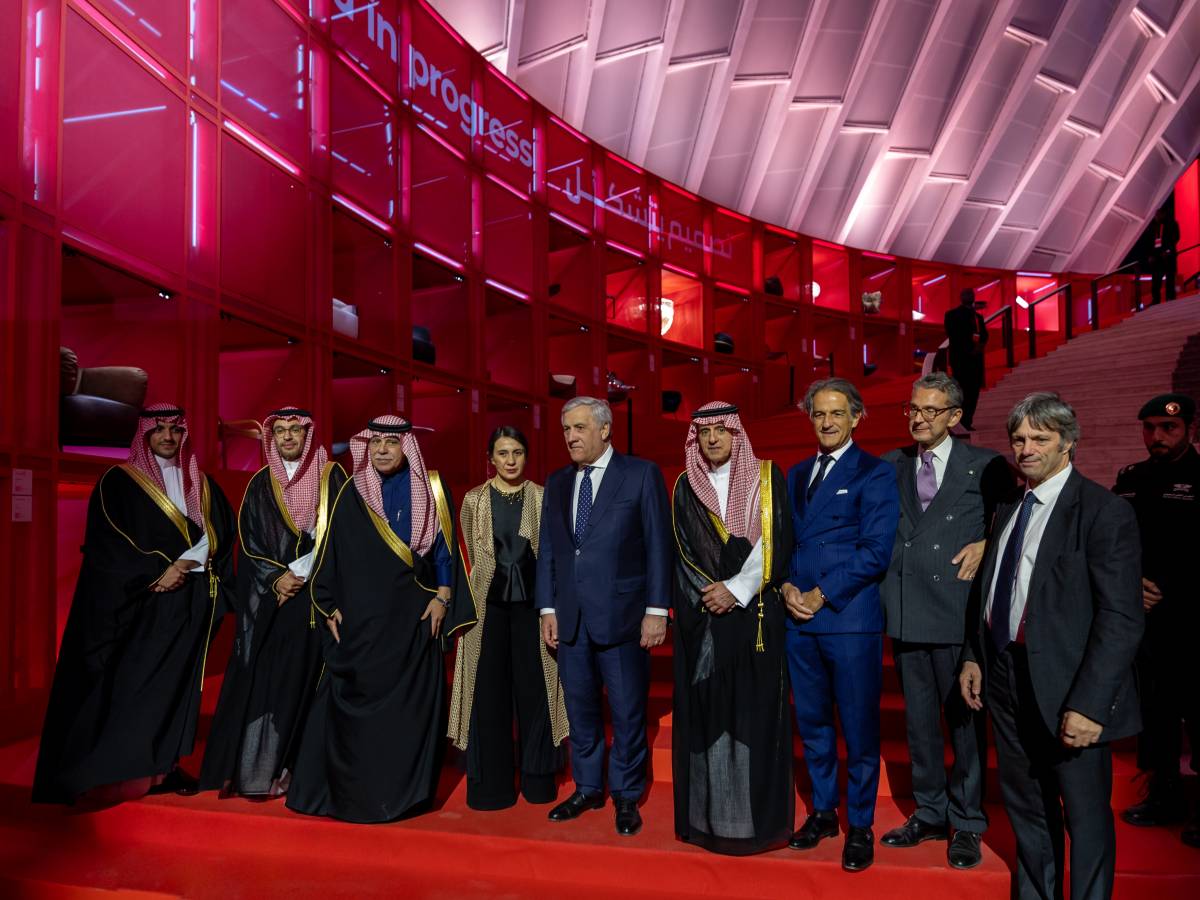 Inaugurazione evento Salone del Mobile a Riad