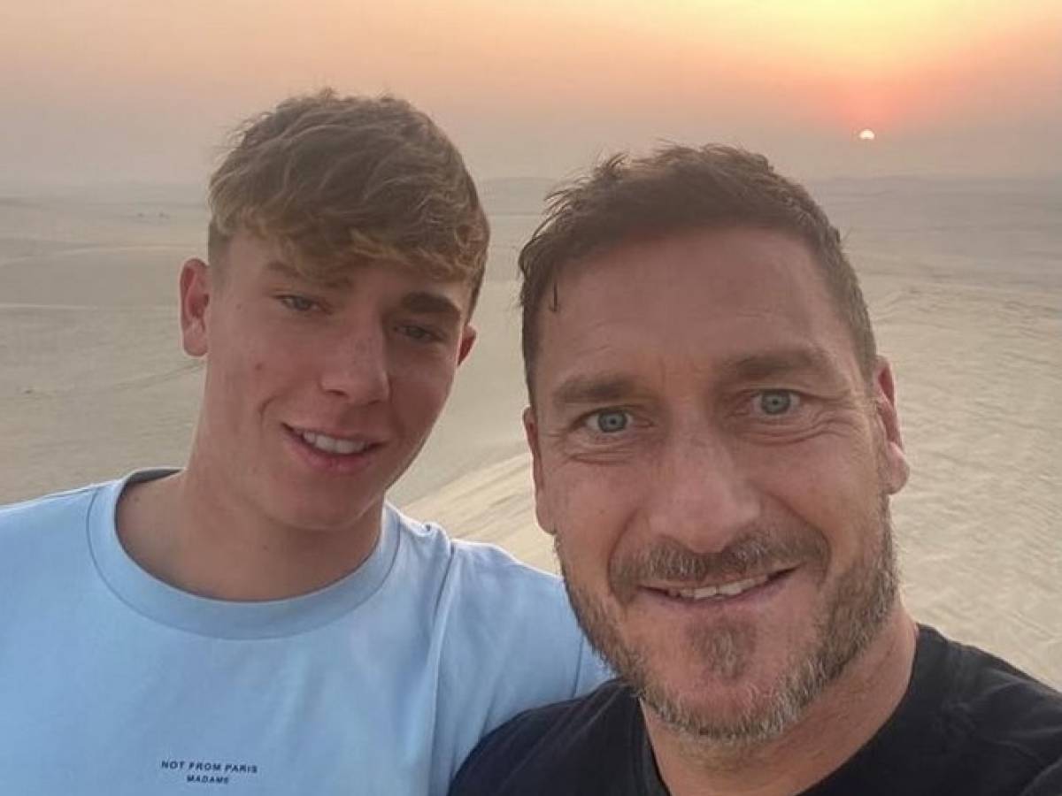 Problemi fra Totti e il figlio Cristian? Fra i due ci sarebbero tensioni