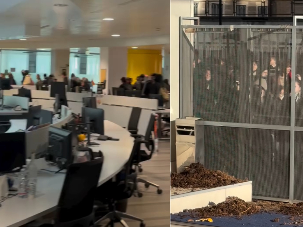 Sciopero contro la manovra: Pro Pal invadono la redazione de La Stampa, scontri a Venezia