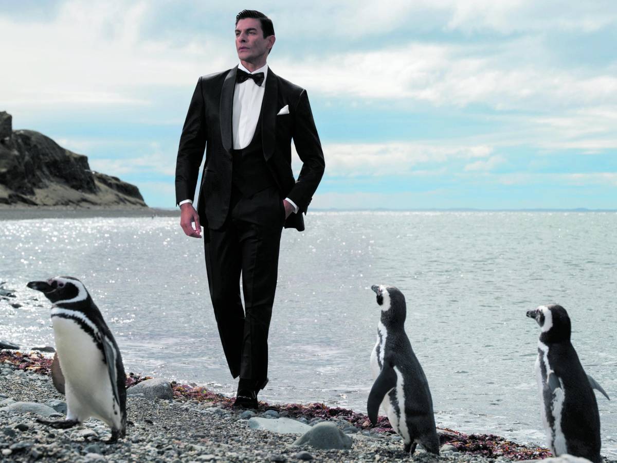 In smoking fino alla fine del mondo. La Patagonia ispira il lusso maschile