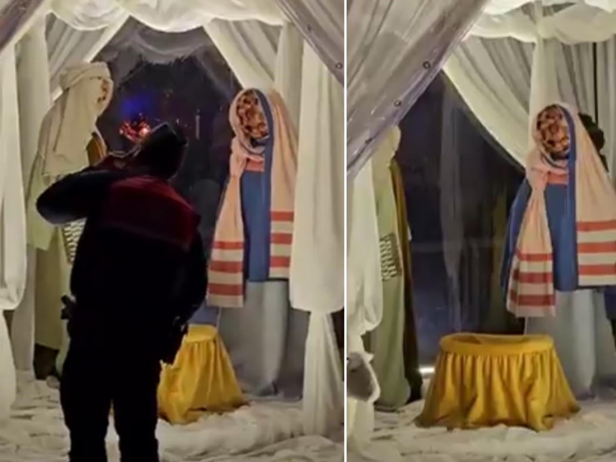 Natale sotto attacco, Bambin Gesù decapitato in diversi presepi d’Europa Natale sotto attacco, Bambin Gesù decapitato in diversi presepi d’Europa