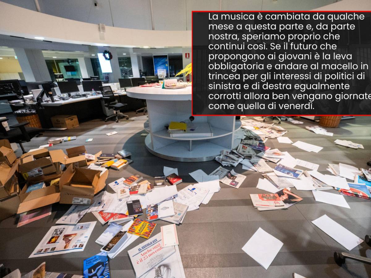 I pro Pal minacciano nuovi assalti e devastazioni. "Fate bene a preoccuparvi" I pro Pal minacciano nuovi assalti e devastazioni. "Fate bene a preoccuparvi"