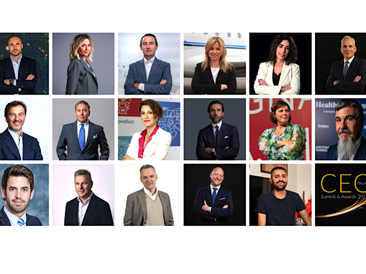 Ceo Summit 2025 premio Capitani d'impresa