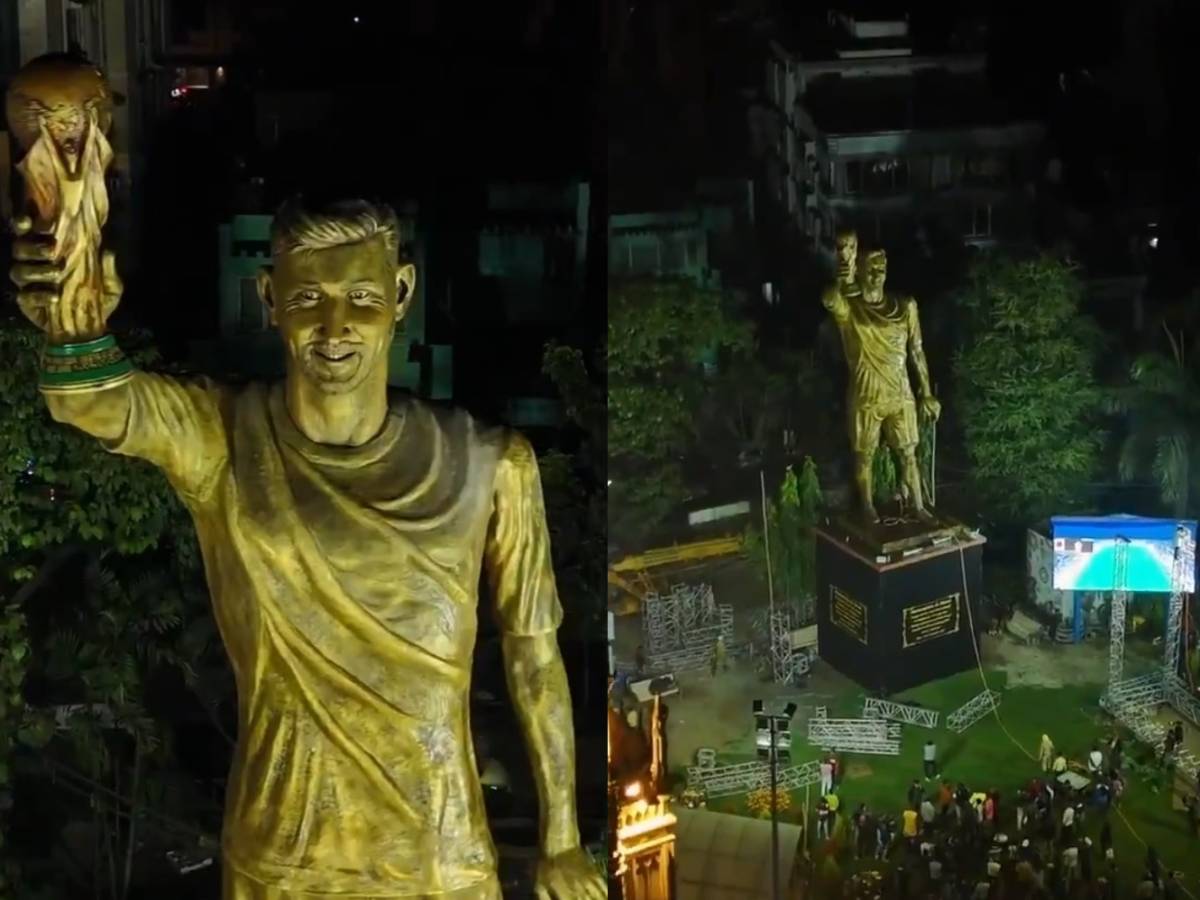 messi svelata la statua da record alta 21 metri in suo onore ma non si trova in argentina da Ilgiornale.it messi svelata la statua da record alta 21 metri in suo onore ma non si trova in argentina