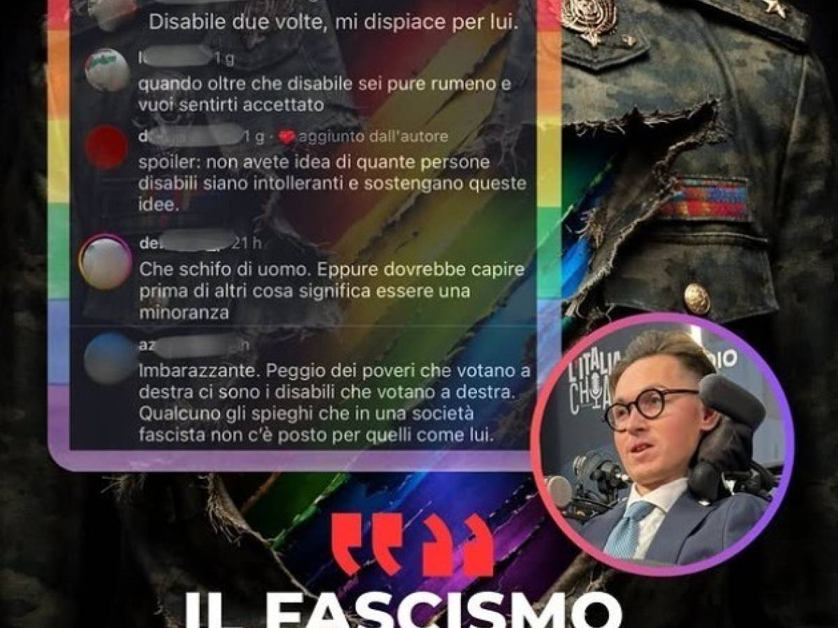 disabile due volte l odio sociale colpisce emanuel stoica per la sua presenza ad atreju da Ilgiornale.it disabile due volte l odio sociale colpisce emanuel stoica per la sua presenza ad atreju