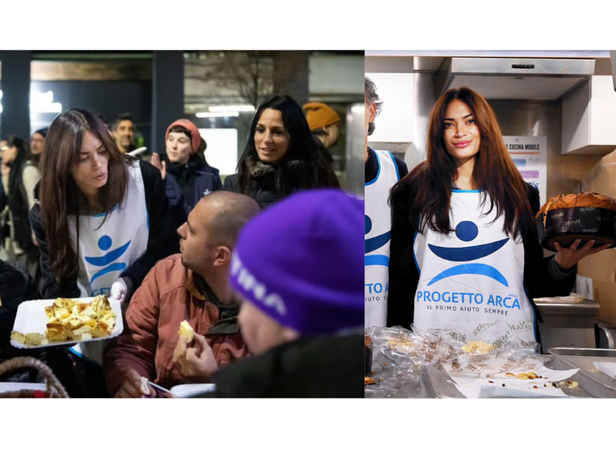 elodie in prima linea a milano cena per i senzatetto sotto i portici di san babila da Ilgiornale.it elodie in prima linea a milano cena per i senzatetto sotto i portici di san babila