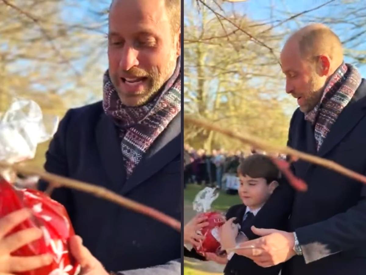 louis ruba la scena a william e kate a natale e il video del principino diventa virale da Ilgiornale.it louis ruba la scena a william e kate a natale e il video del principino diventa virale