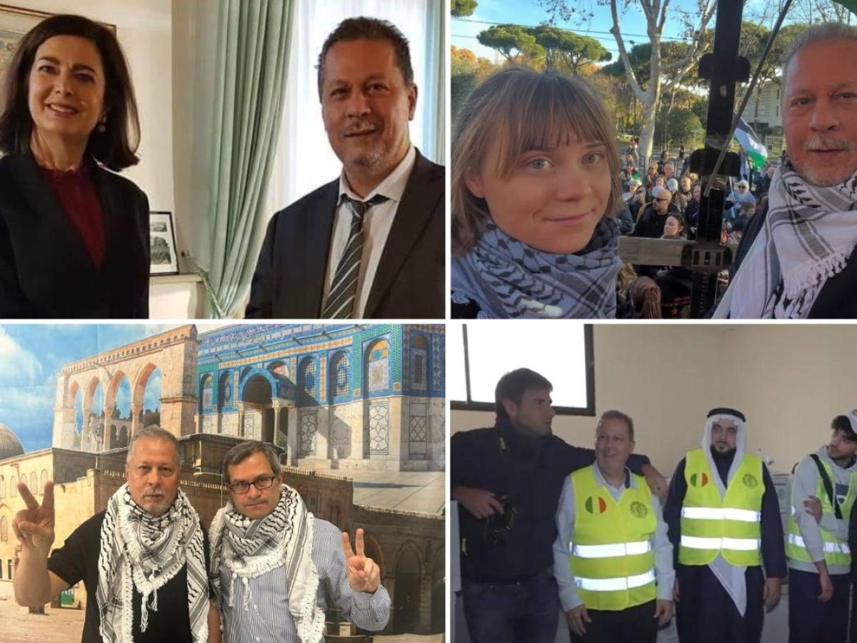 da boldrini a di battista tutti i politici a braccetto con hannoun da Ilgiornale.it da boldrini a di battista tutti i politici a braccetto con hannoun