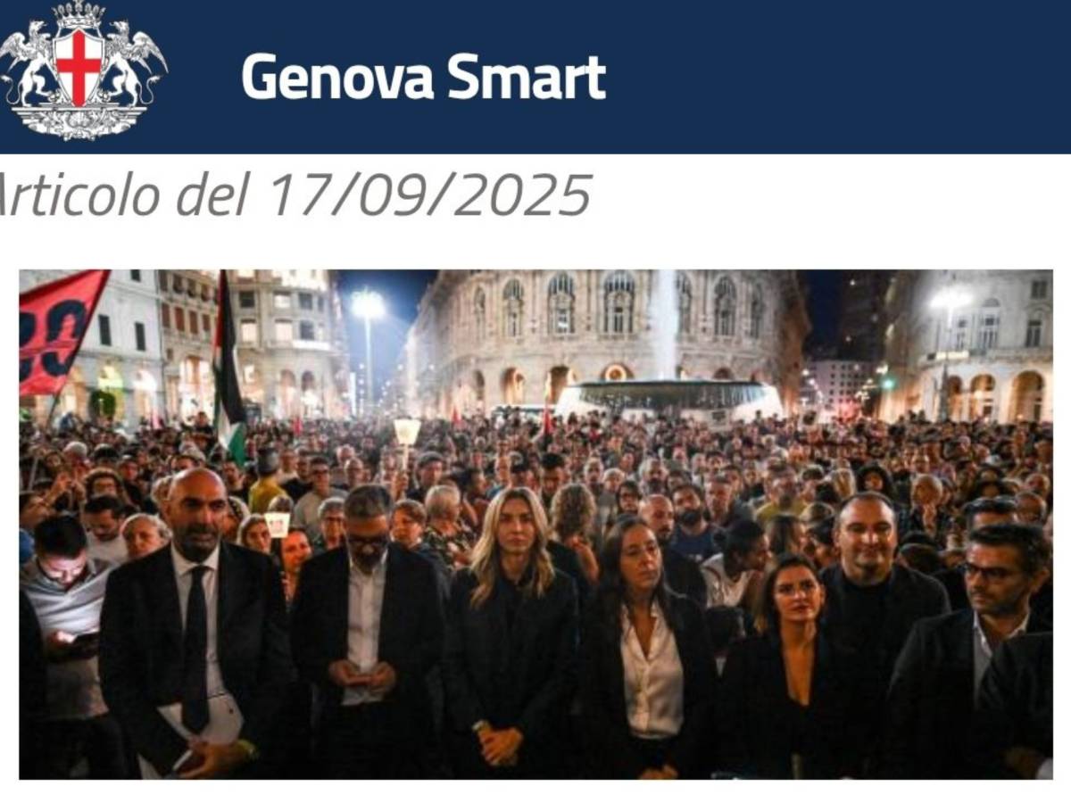 silvia salis alla manifestazione con hannoun spunta la foto caricata dal comune di genova e lei ora chi denuncer224 da Ilgiornale.it silvia salis alla manifestazione con hannoun spunta la foto caricata dal comune di genova e lei ora chi denuncer224