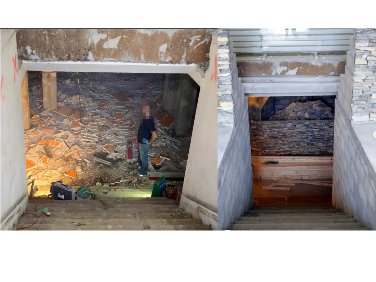 la scala ridotta nella ristrutturazione che ha trasformato la festa in trappola da Ilgiornale.it la scala ridotta nella ristrutturazione che ha trasformato la festa in trappola