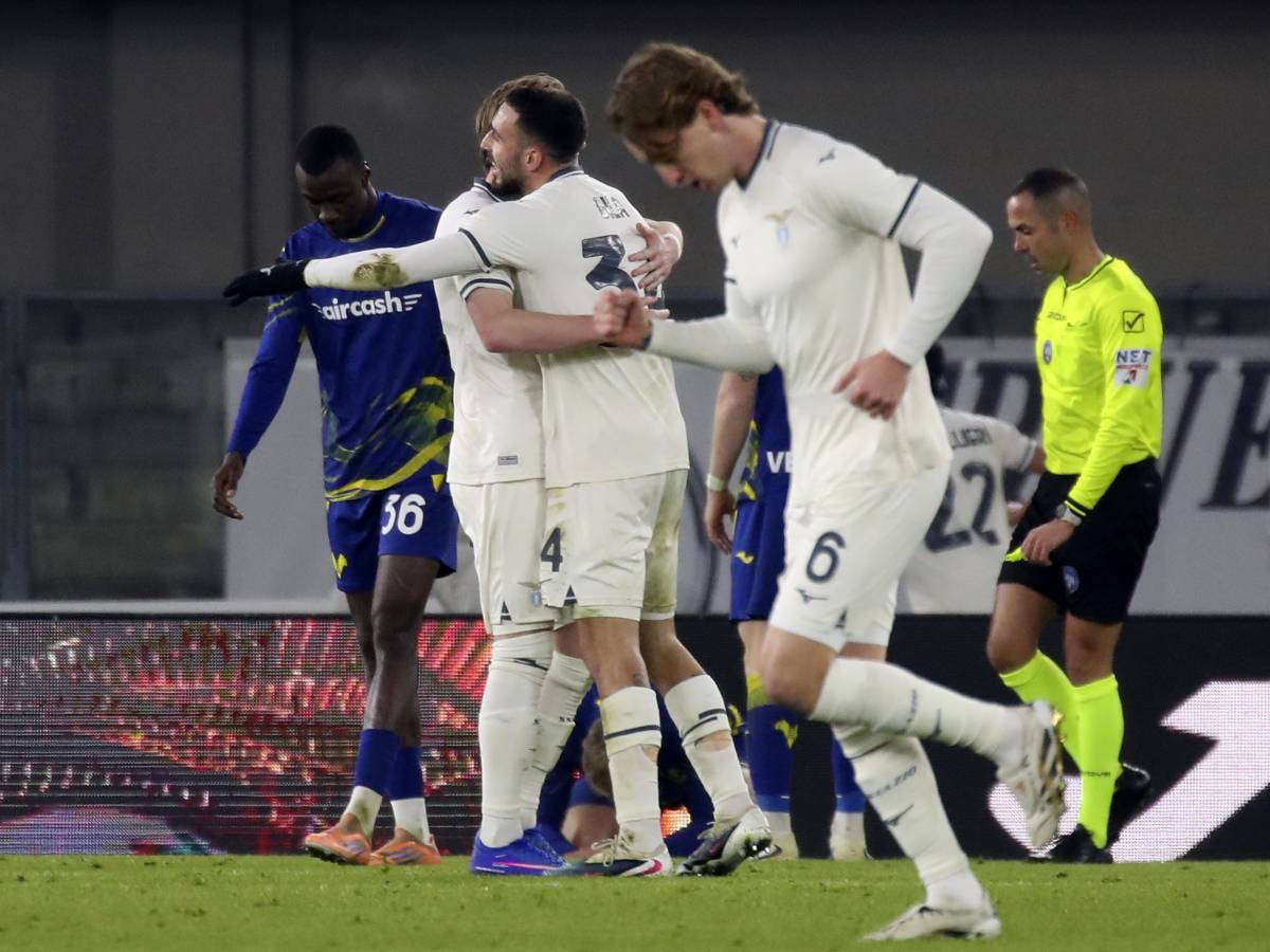 La Lazio passa di misura al Bentegodi: l La Lazio passa di misura al Bentegodi: l