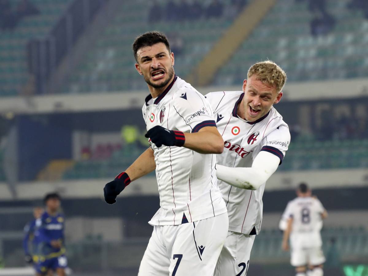 Serie A, il Bologna cala il tris al Verona e torna alla vittoria dopo sette turni