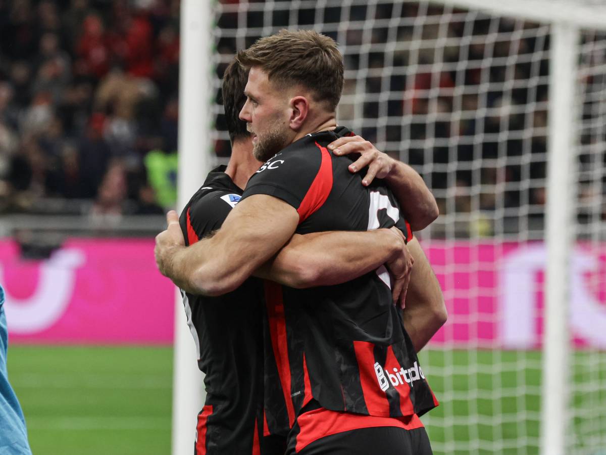 Il Milan supera il Lecce a San Siro