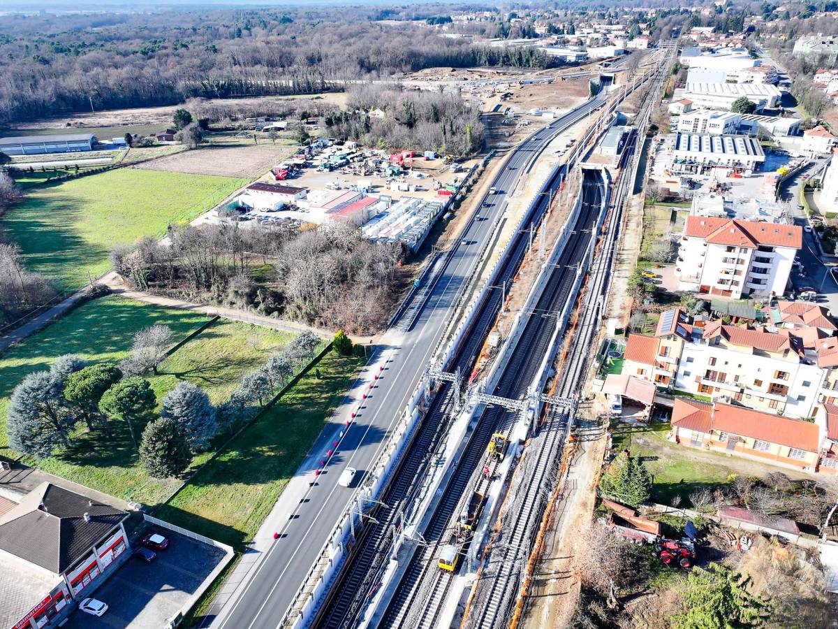 Nuova ferrovia T2 Malpensa - Gallarate