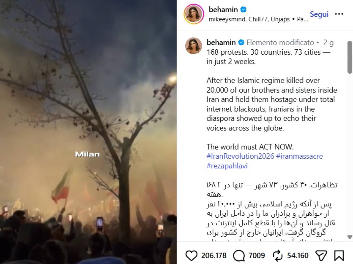 "Il mondo deve agire ora". L "Il mondo deve agire ora". L