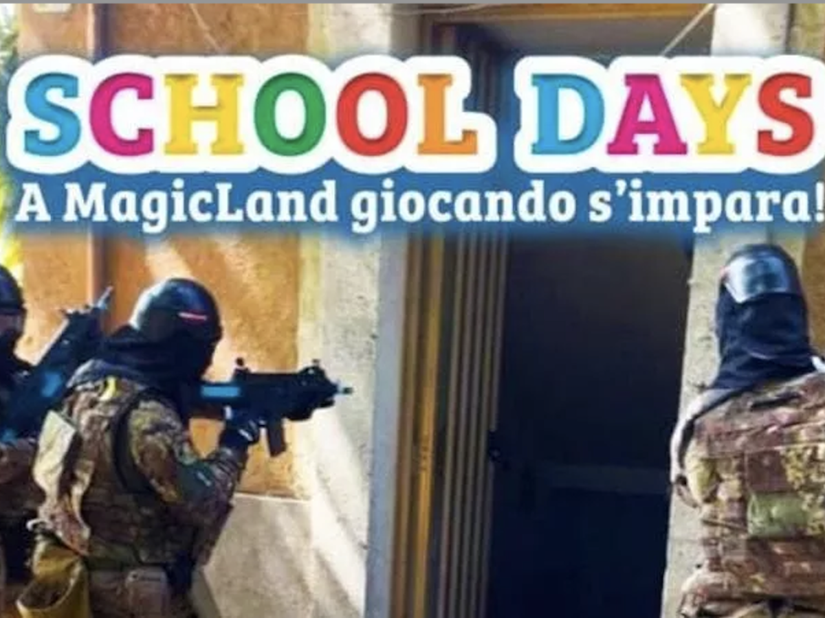 al parco divertimenti si gioca con l esercito scoppia la polemica come l ice da Ilgiornale.it al parco divertimenti si gioca con l esercito scoppia la polemica come l ice
