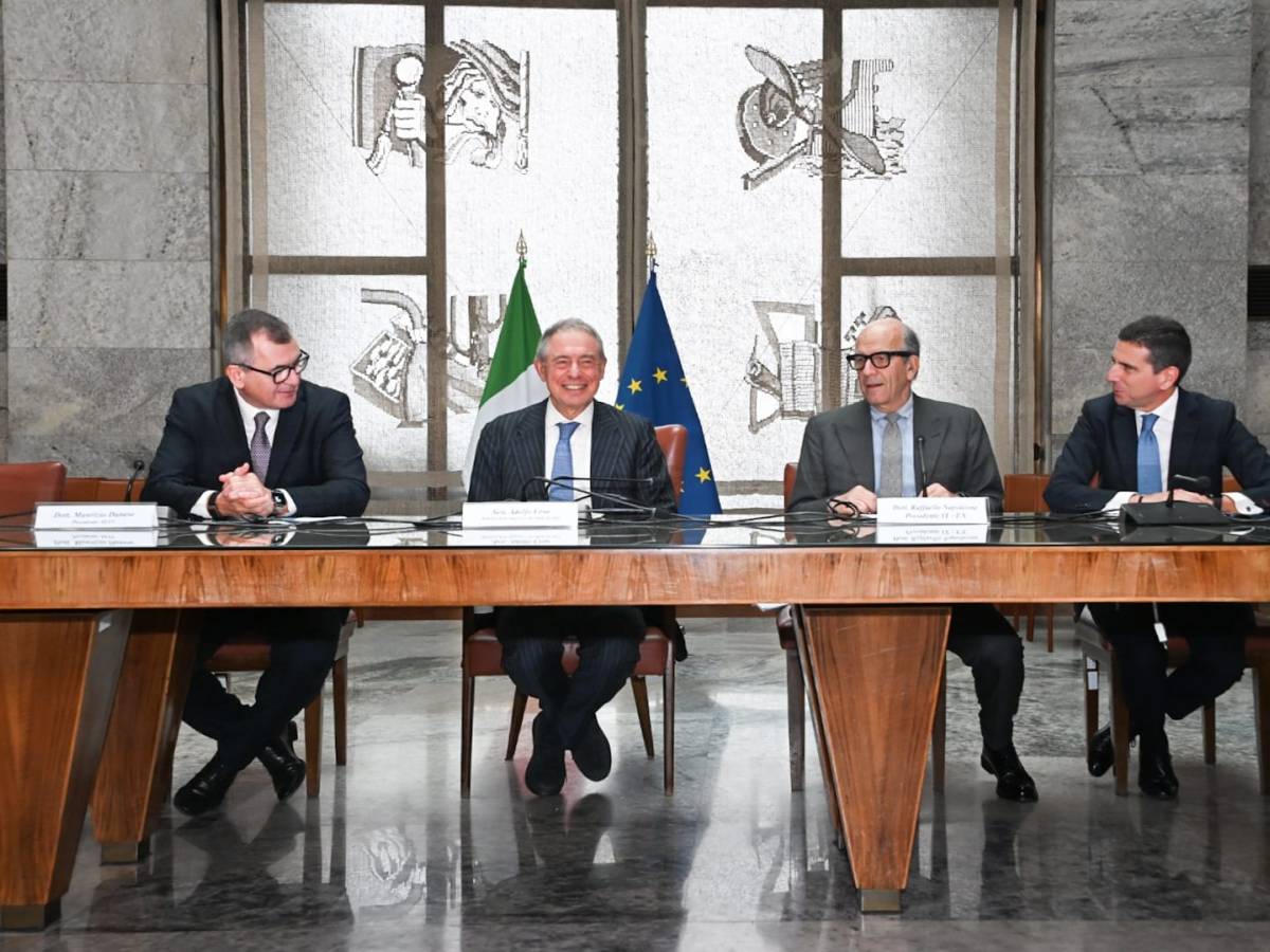 Fiere-firma accordo con ministro Urso