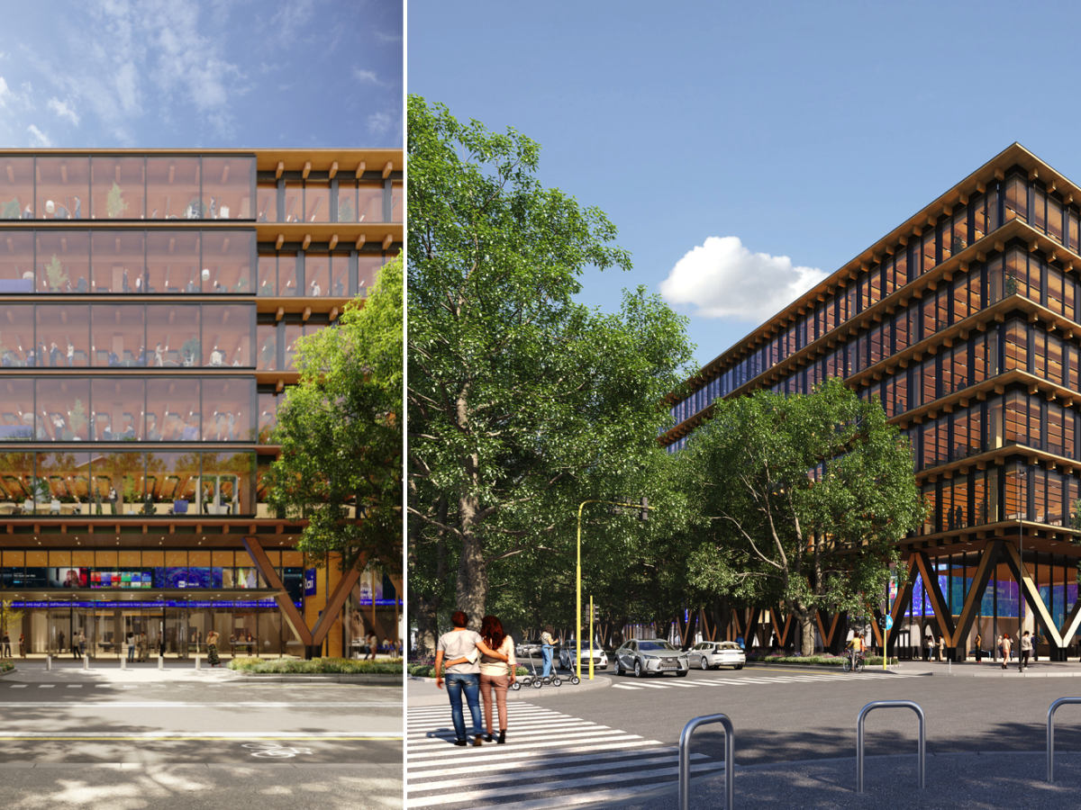 Nuovo centro Produzione Rai a Milano - rendering