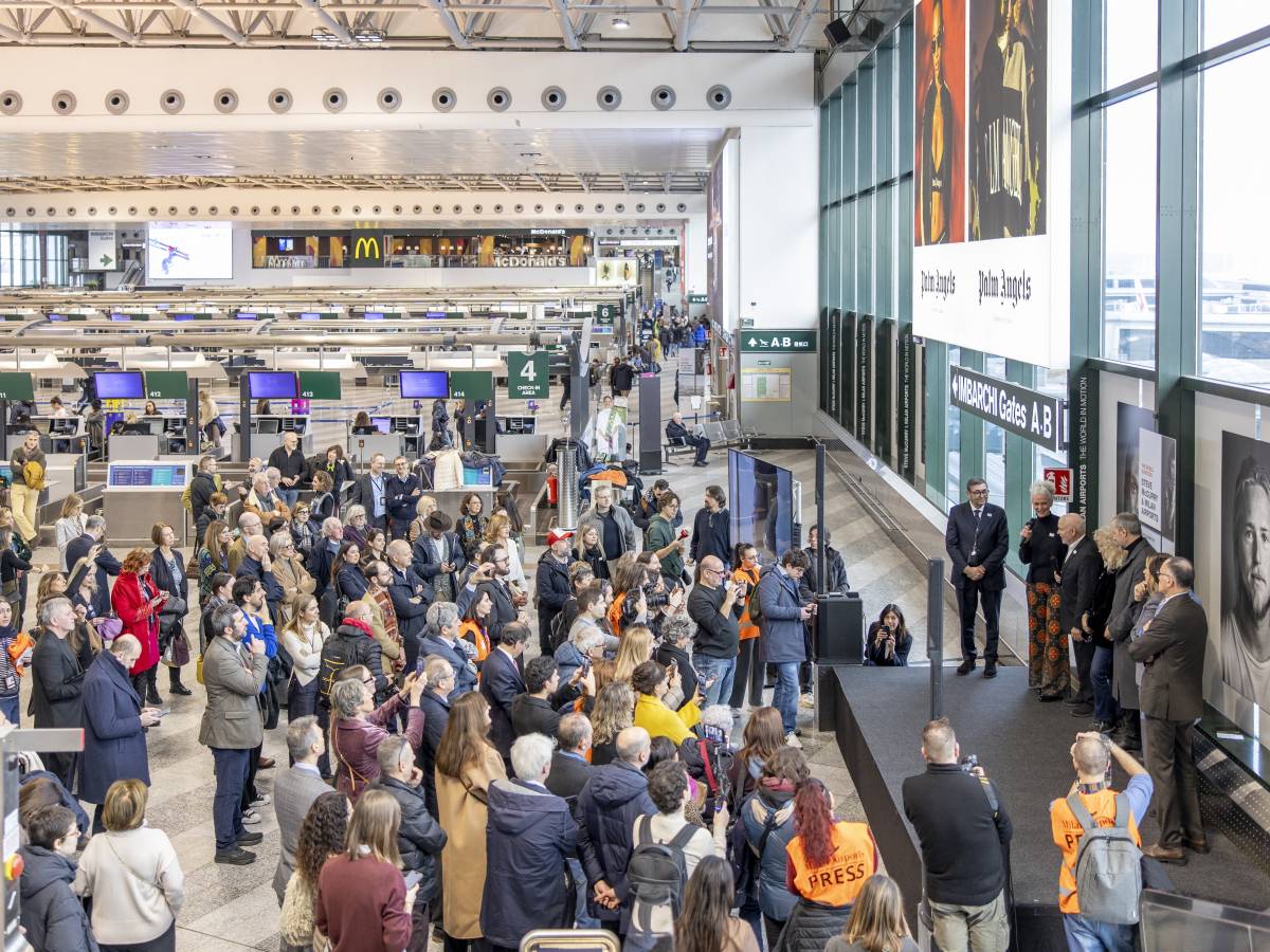 Inaugurazione mostra McCurry a malpensa