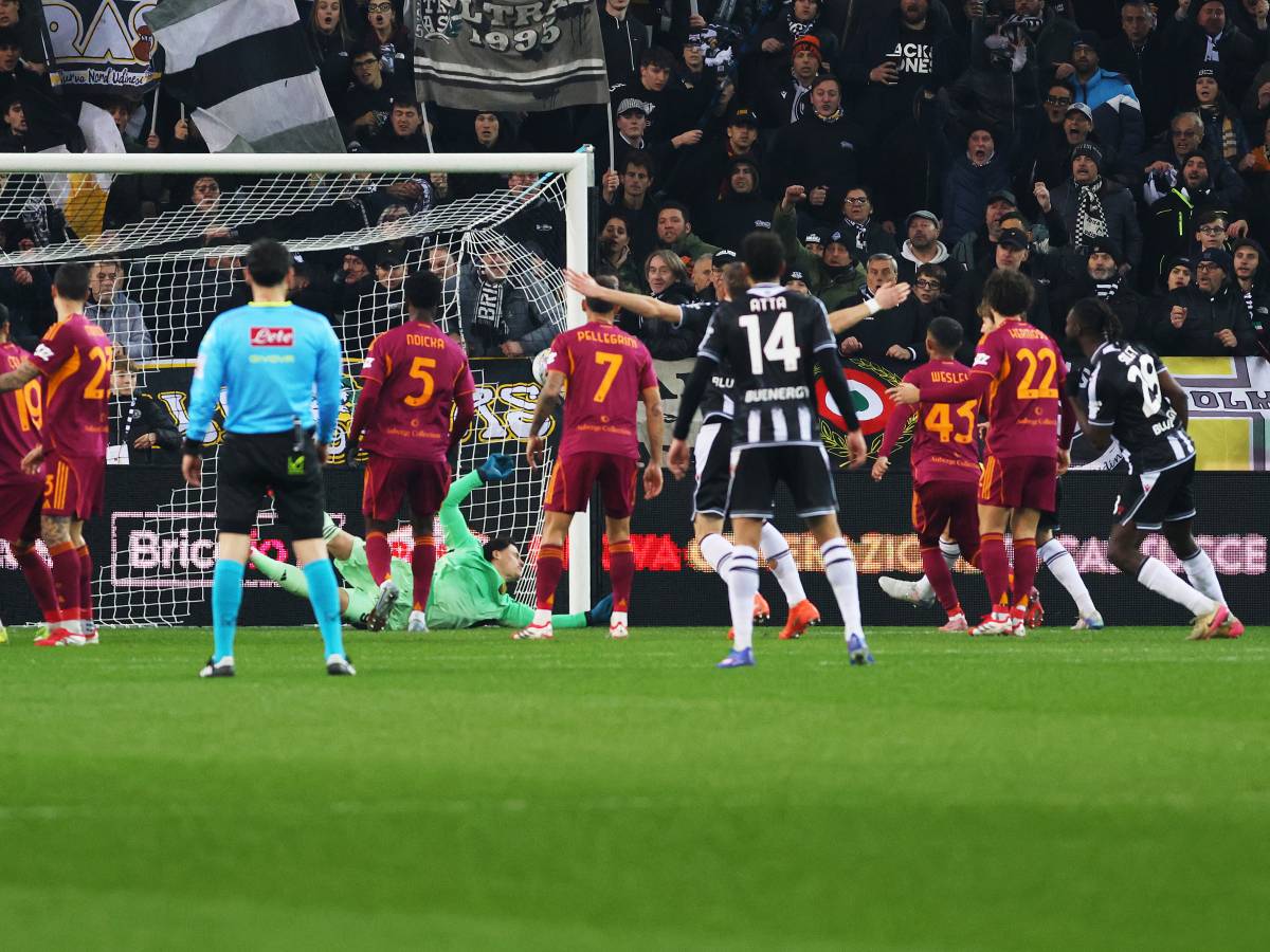 una bella udinese supera di misura la roma runjaic sorprende gasp