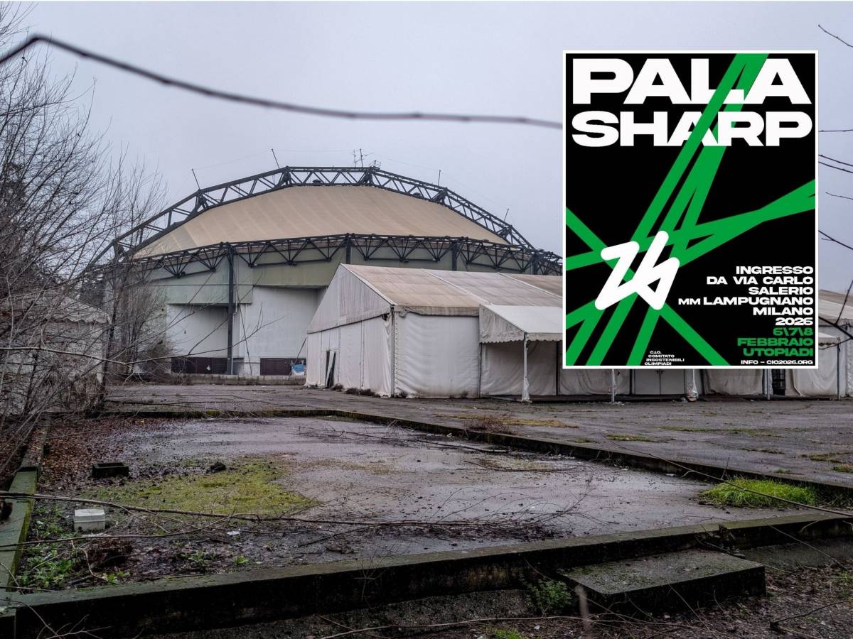 siamo dentro il palasharp di milano occupato dagli antagonisti contro le olimpiadi da Ilgiornale.it siamo dentro il palasharp di milano occupato dagli antagonisti contro le olimpiadi