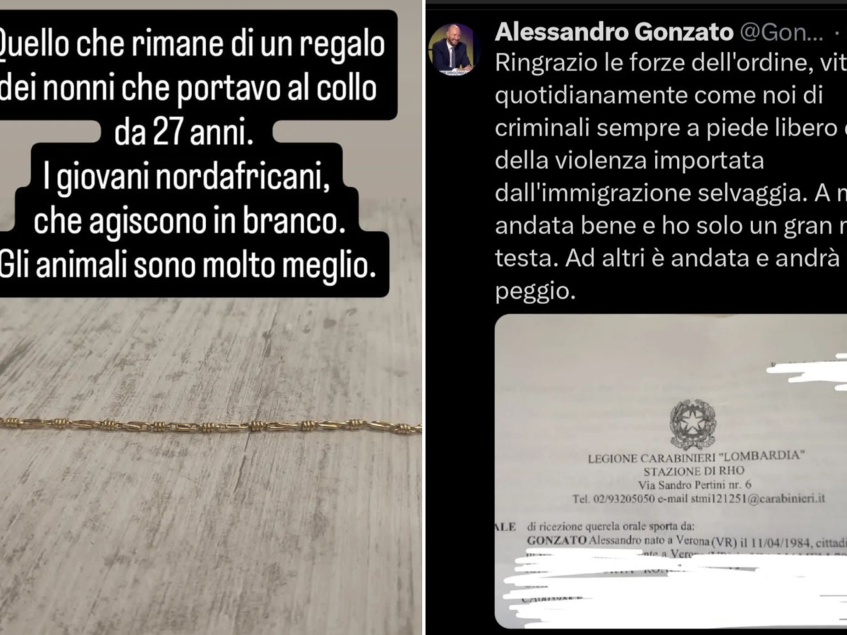 accerchiato e derubato da un branco di nordafricani il racconto del giornalista alessandro gonzato da Ilgiornale.it accerchiato e derubato da un branco di nordafricani il racconto del giornalista alessandro gonzato