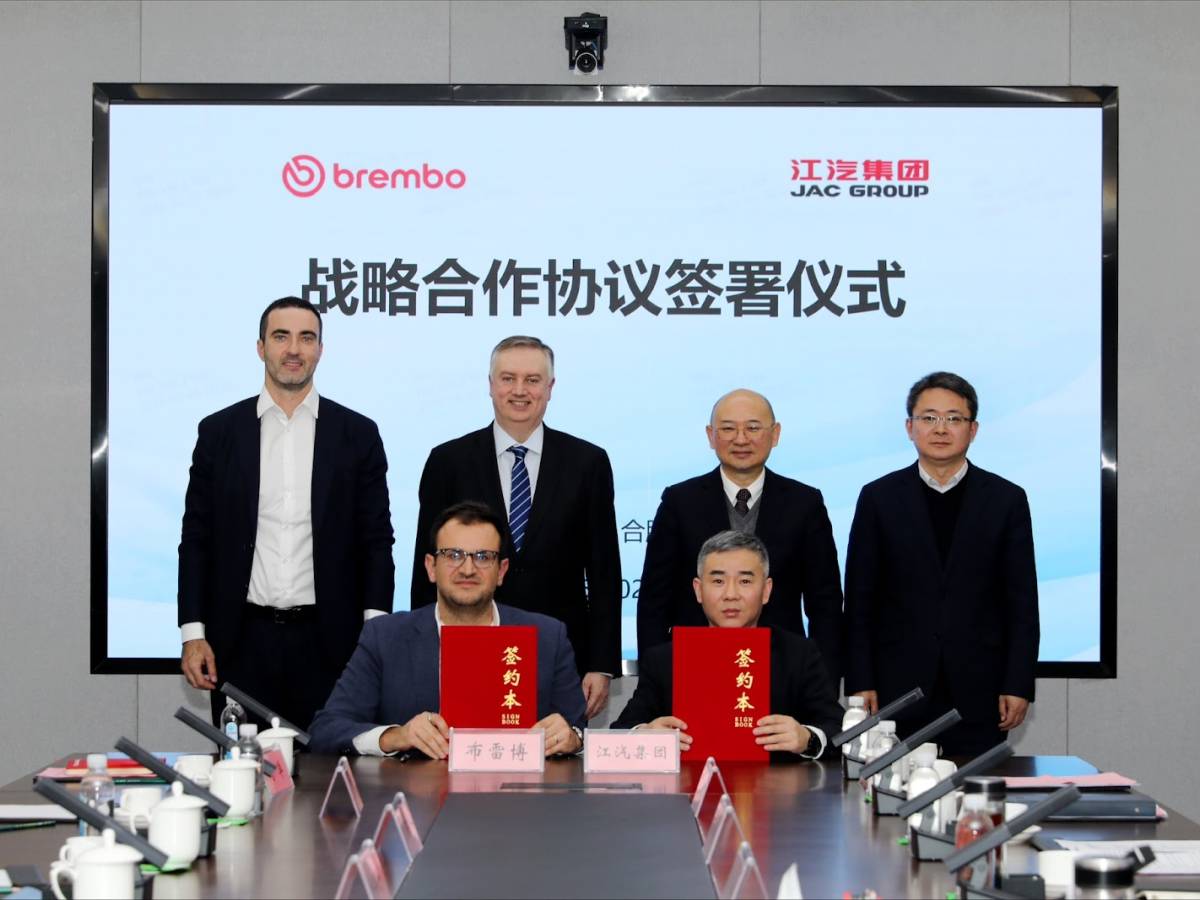 jac group e brembo stringono un8217alleanza strategica per la mobilit224 del futuro da Ilgiornale.it jac group e brembo stringono un8217alleanza strategica per la mobilit224 del futuro