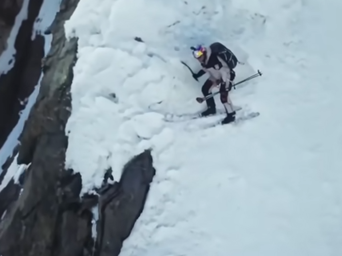 Sfida la morte: scende con gli sci dal K2 e sopravvive