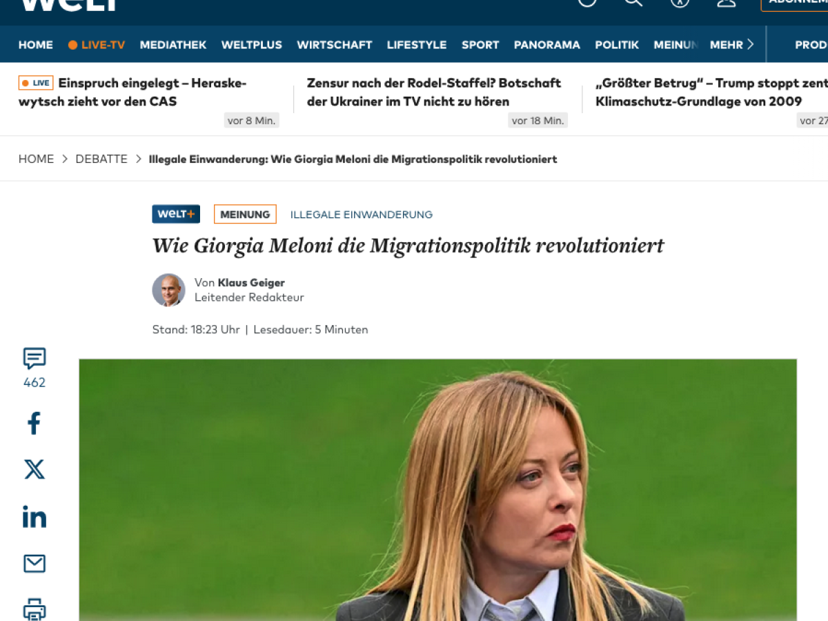 rivoluziona la politica europea pure i tedeschi premiano il modello meloni da Ilgiornale.it rivoluziona la politica europea pure i tedeschi premiano il modello meloni