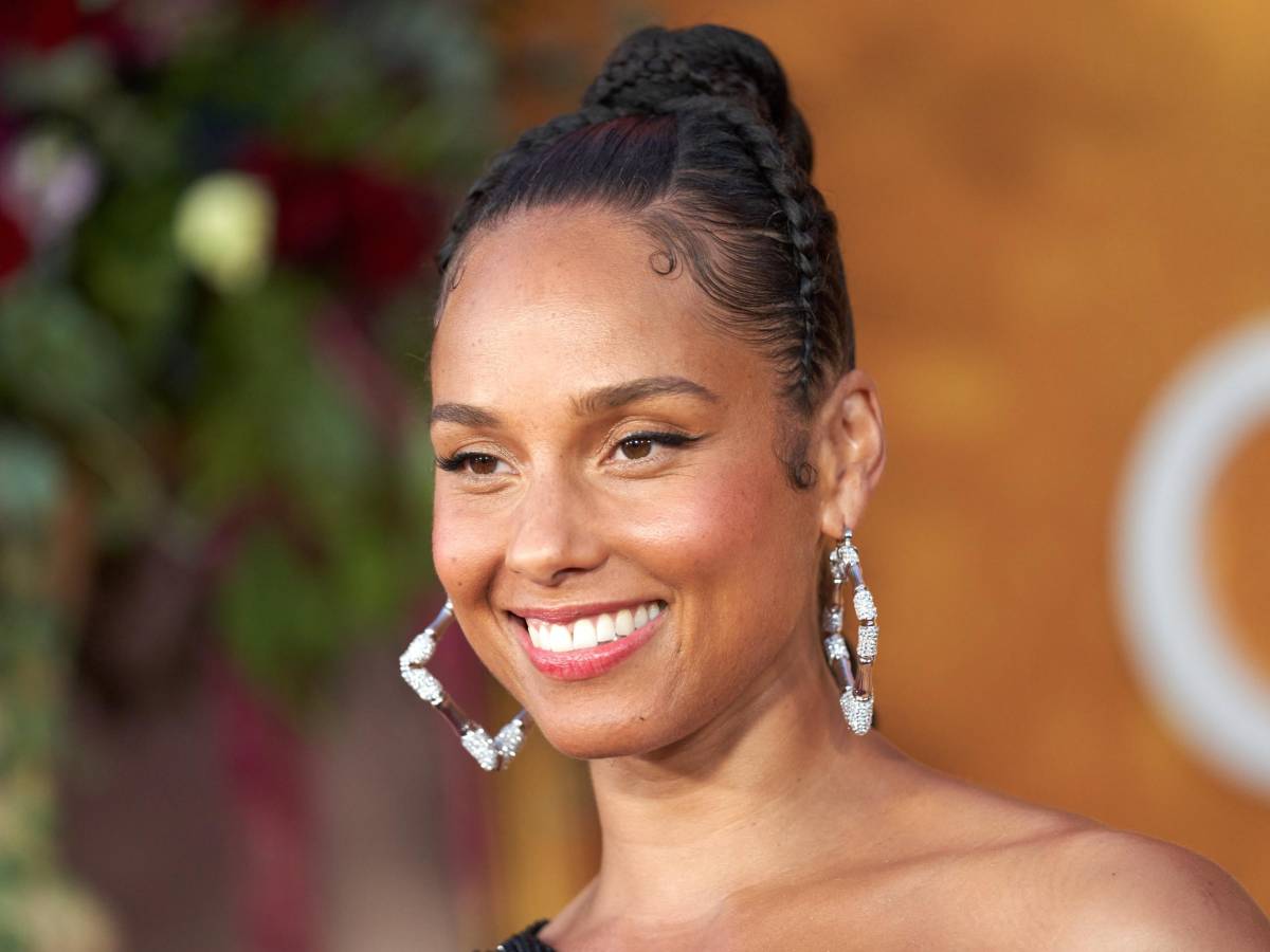 Eros e Alicia Keys a Sanremo Eros e Alicia Keys a Sanremo