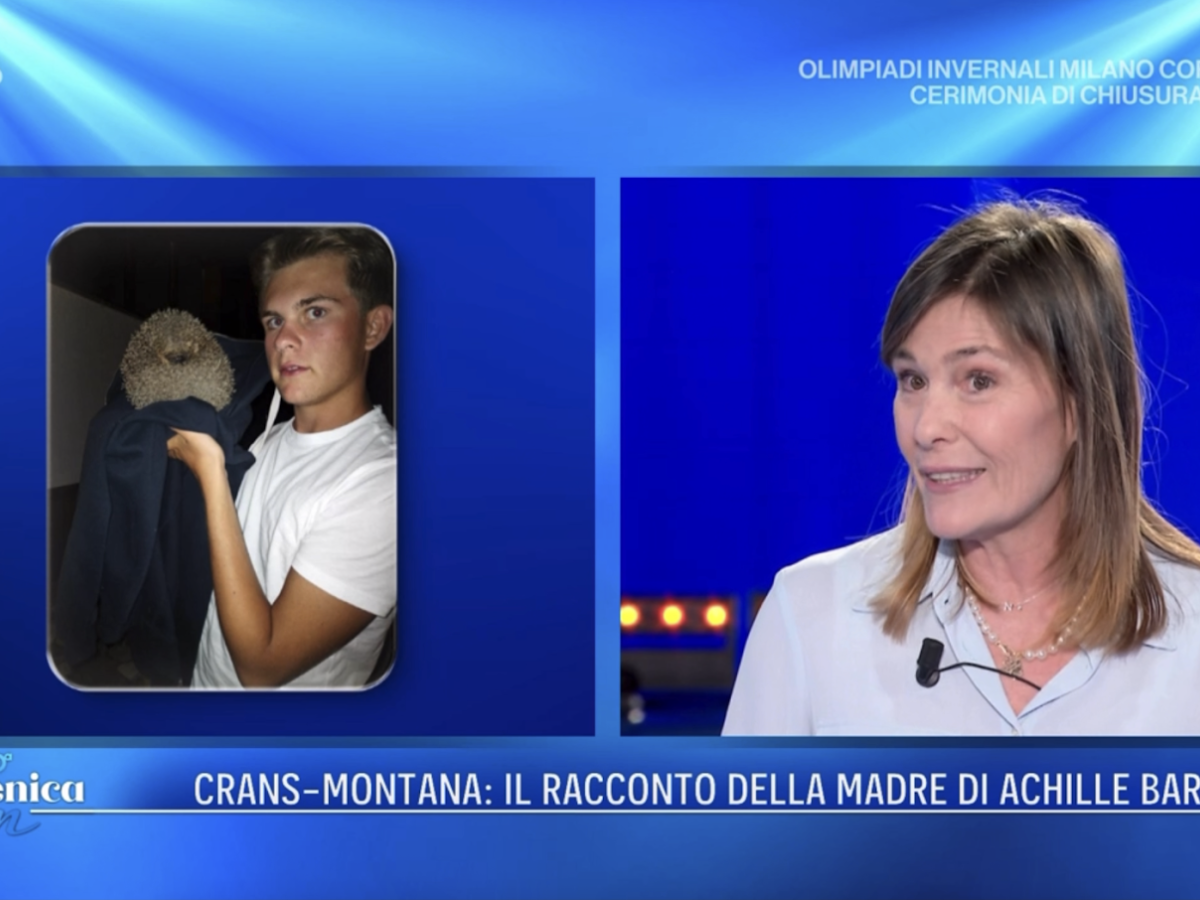 sono fiera del mio paese ci hanno preso in braccio la forza della mamma di achille morto a crans montana da Ilgiornale.it sono fiera del mio paese ci hanno preso in braccio la forza della mamma di achille morto a crans montana