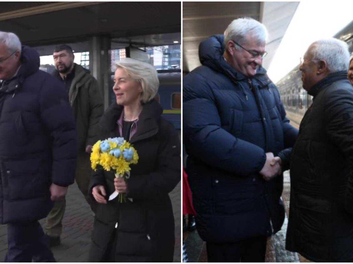 Costa e Von der Leyen in Ucraina: "La pace sia alle condizioni di Kiev"