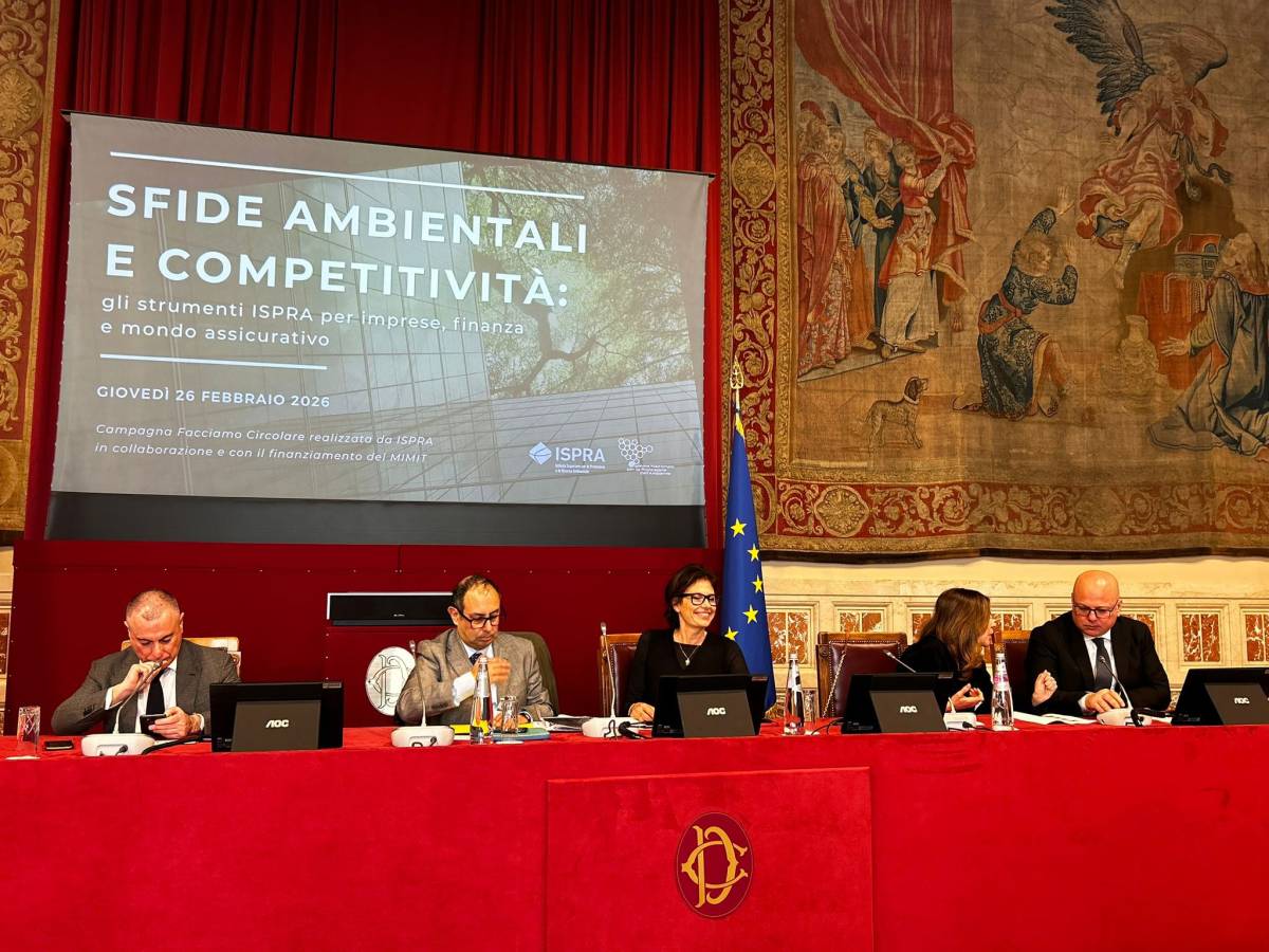 Ispra presenta alla Camera la "Piattaforma per la sostenibilità della finanza e delle imprese" Ispra presenta alla Camera la "Piattaforma per la sostenibilità della finanza e delle imprese"