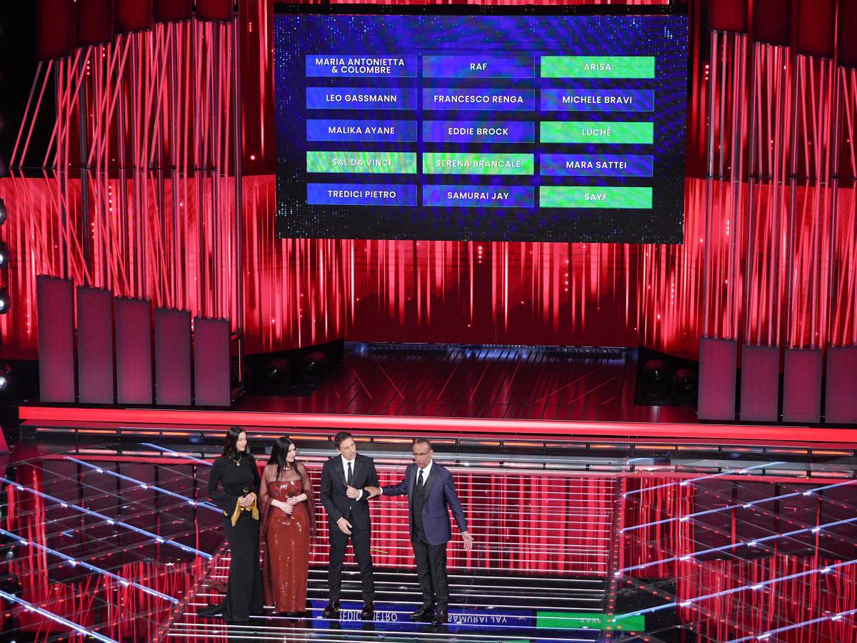 Gli ascolti tv della terza serata di Sanremo 2026: Conti risale la china