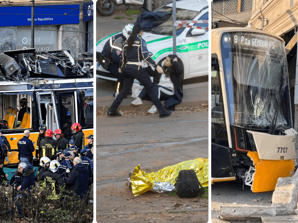 Deraglia tram a Milano e investe alcune persone: due morti e 40 feriti. Ipotesi malore del conducente. Meloni: "Solidarietà a Milano"