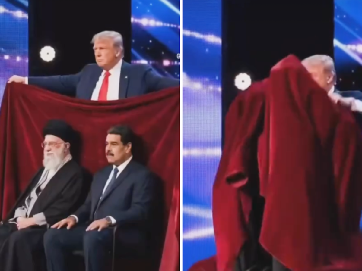trump illusionista che fa sparire khamenei e maduro il video virale condiviso da milei da Ilgiornale.it trump illusionista che fa sparire khamenei e maduro il video virale condiviso da milei