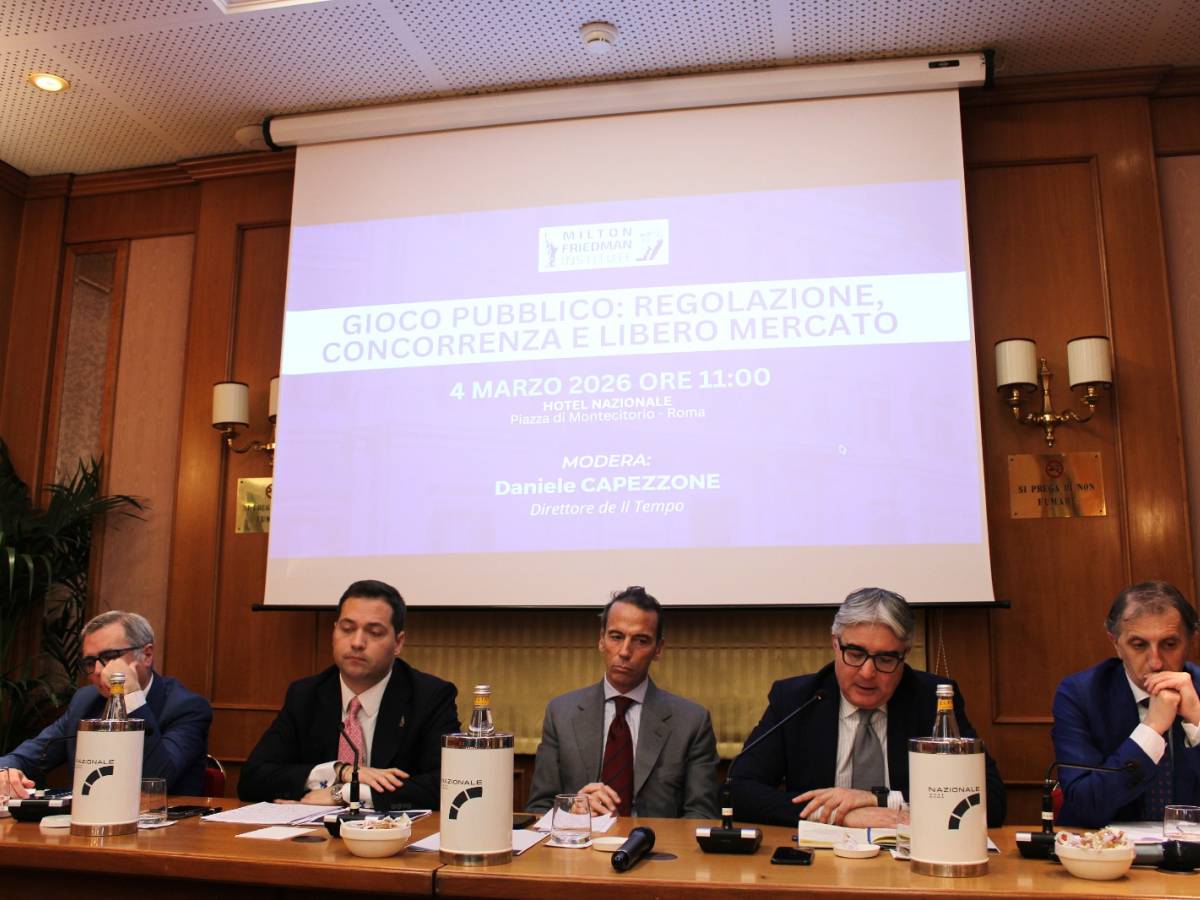 l8217appello della filiera del gioco all8217evento dell8217istituto friedman servono riordino e riequilibrio per il settore da Ilgiornale.it l8217appello della filiera del gioco all8217evento dell8217istituto friedman servono riordino e riequilibrio per il settore