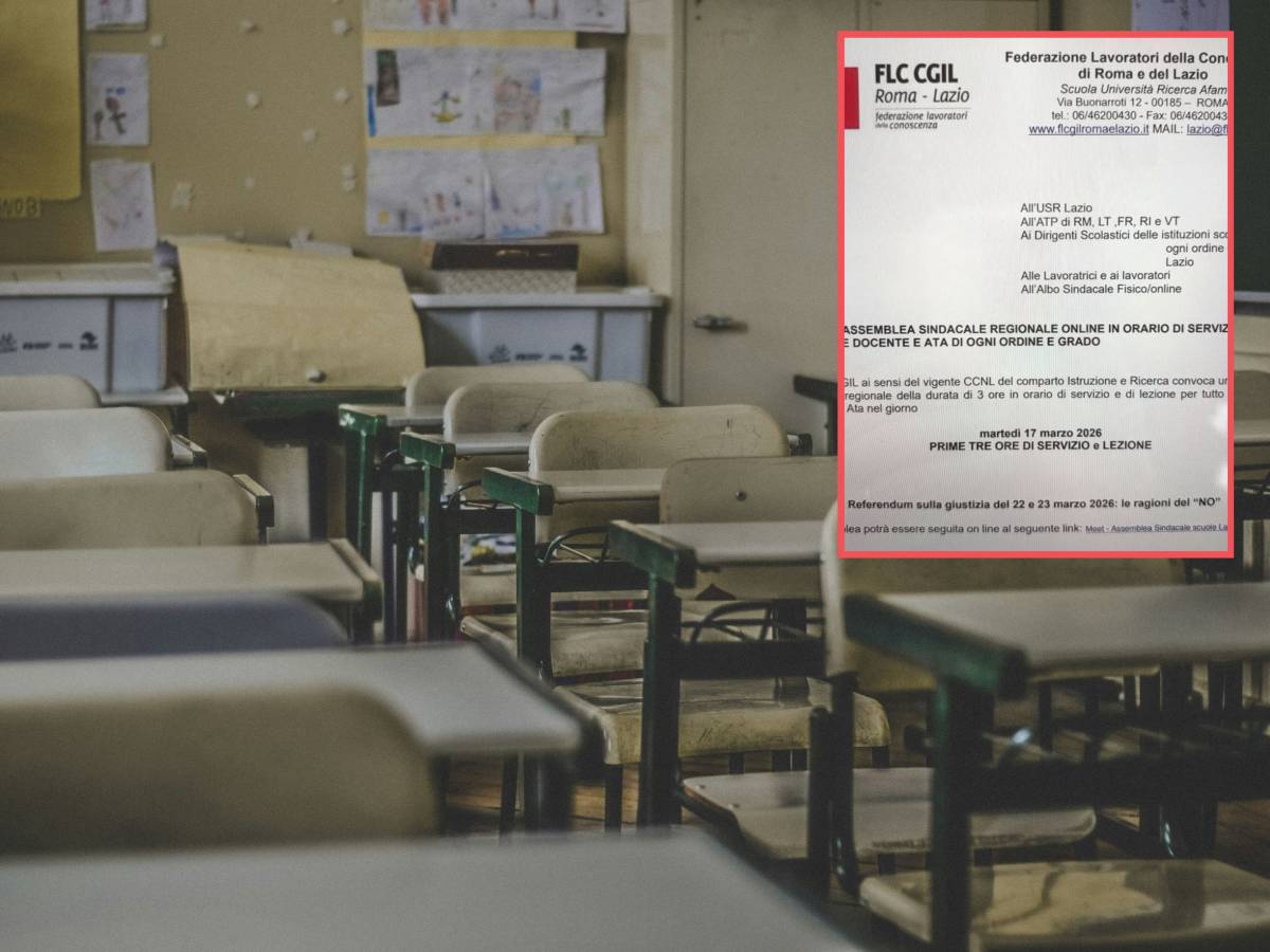 Volantini e assemblea per il No durante le lezioni: vergogna a scuola. E Valditara invia gli ispettori