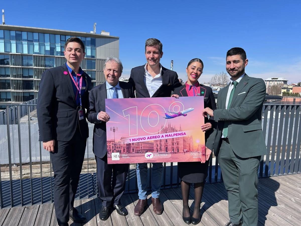 Wizz Air fa "10" a Malpensa: un aereo in più nella base e 5 nuove rotte
