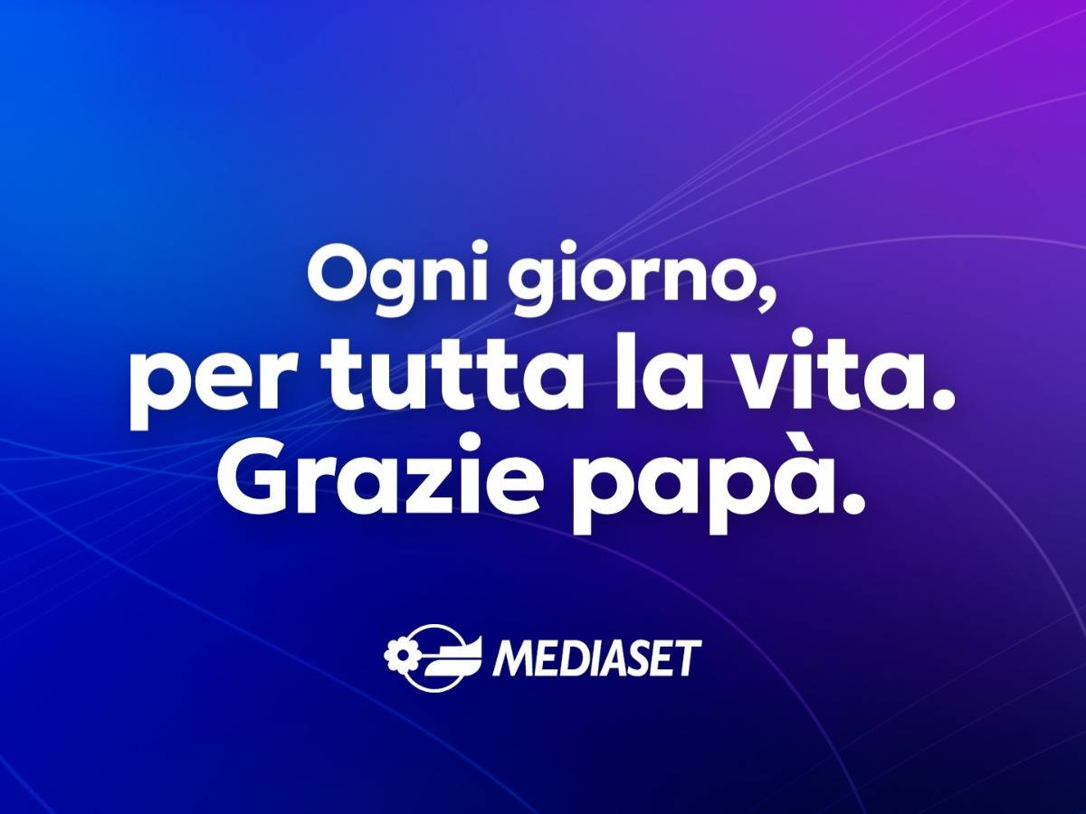 mediaset celebra la festa del pap224 2026 con la campagna ogni giorno per tutta la vita grazie pap224 da Ilgiornale.it mediaset celebra la festa del pap224 2026 con la campagna ogni giorno per tutta la vita grazie pap224