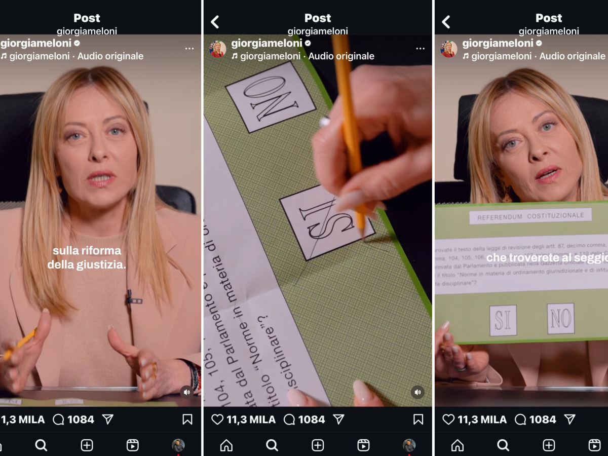 il video tutorial della meloni votate s236 per una giustizia pi249 giusta da Ilgiornale.it il video tutorial della meloni votate s236 per una giustizia pi249 giusta