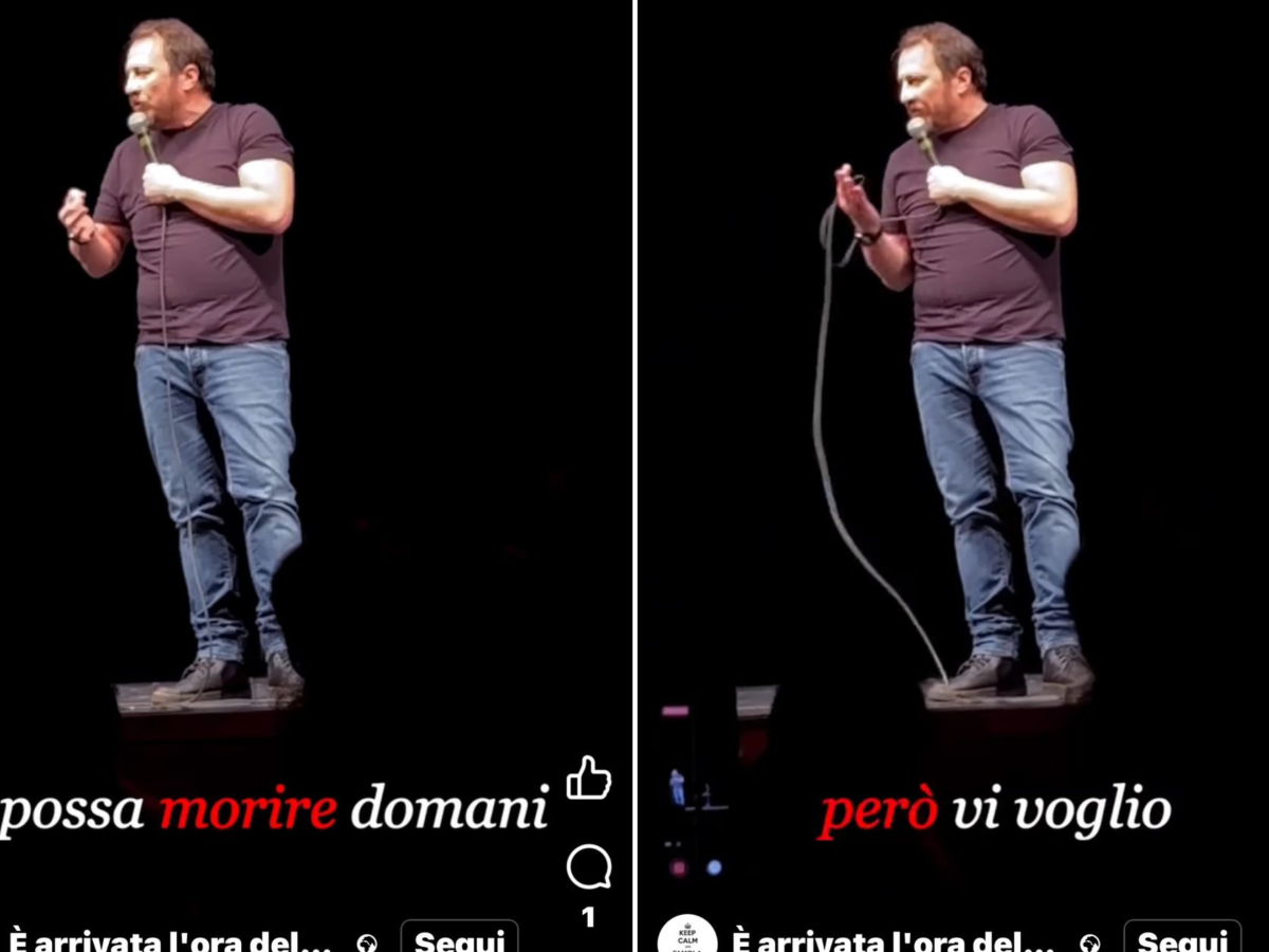 "Chi vota Sì possa morire domani": la satira choc del comico Montanini "Chi vota Sì possa morire domani": la satira choc del comico Montanini