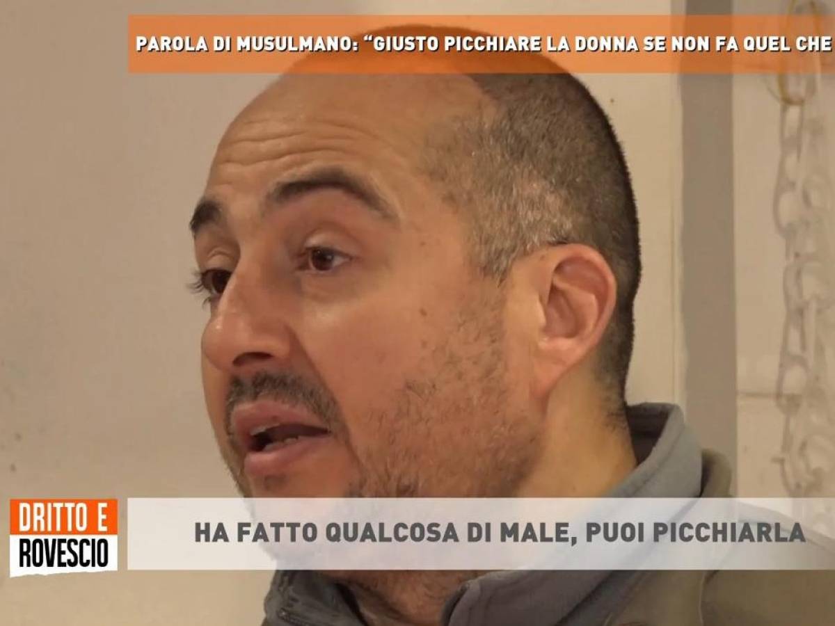 se la moglie fa qualcosa di male puoi picchiarla e del debbio ferma l islamico venga perseguito da Ilgiornale.it se la moglie fa qualcosa di male puoi picchiarla e del debbio ferma l islamico venga perseguito