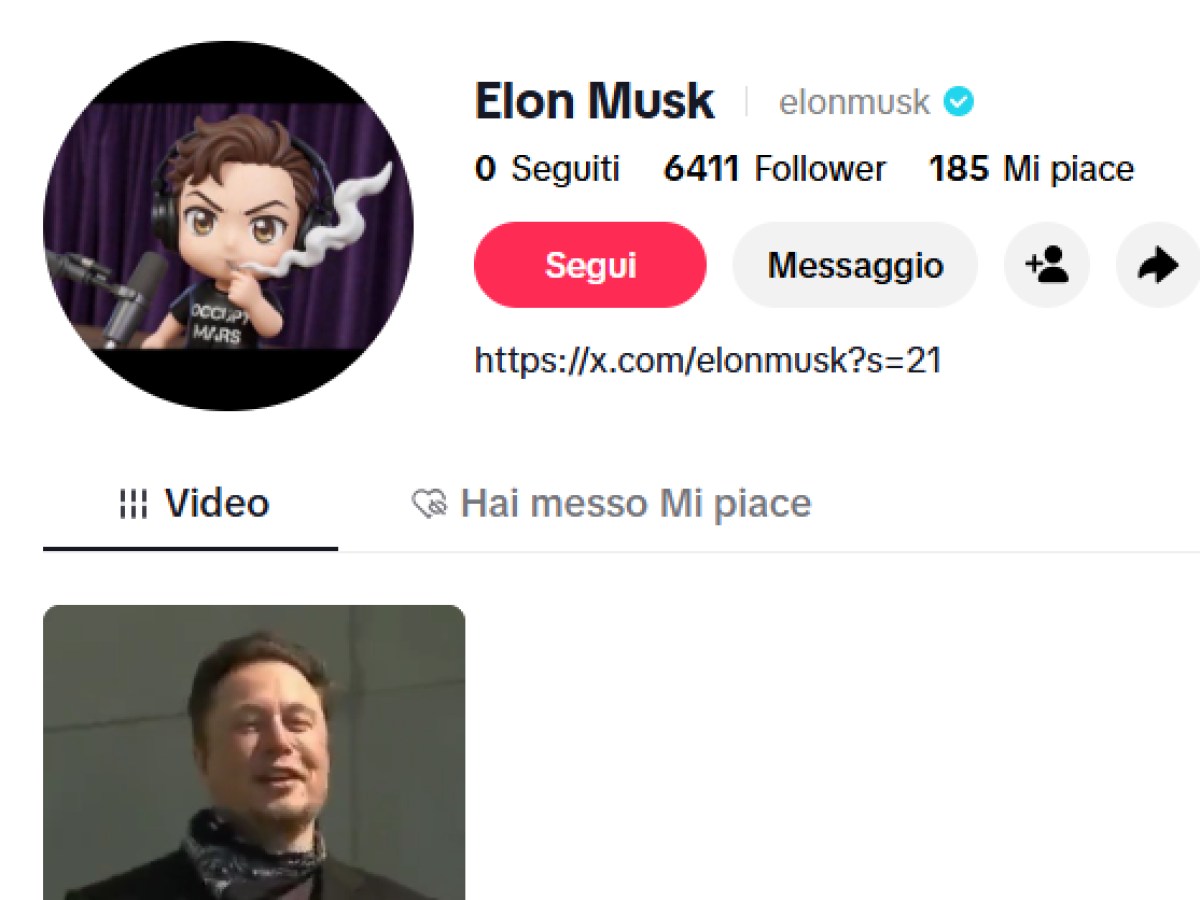 elon musk sbarca su tiktok il primo video che sorprende da Ilgiornale.it elon musk sbarca su tiktok il primo video che sorprende