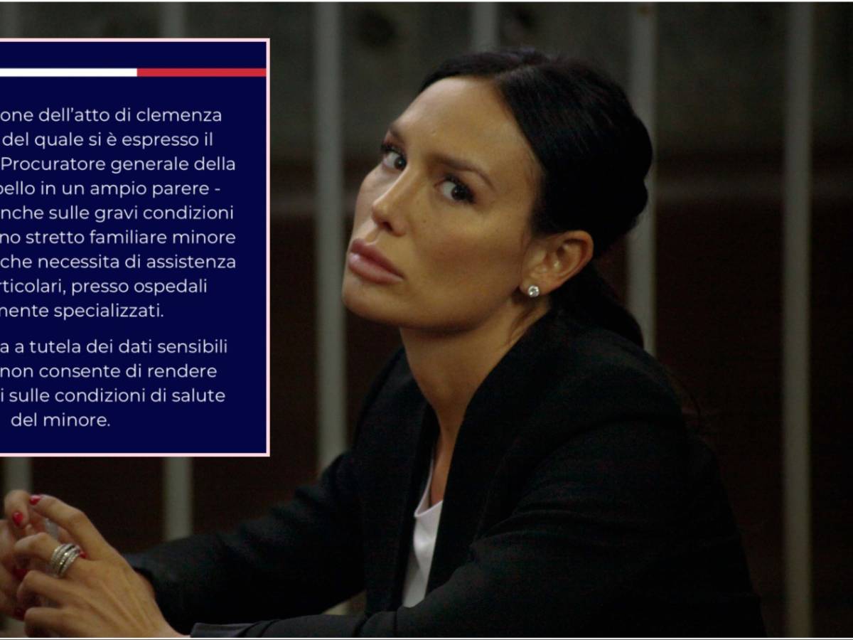 nicole minetti graziata dal presidente mattarella il quirinale gravi condizioni di salute di un parente minore da Ilgiornale.it nicole minetti graziata dal presidente mattarella il quirinale gravi condizioni di salute di un parente minore