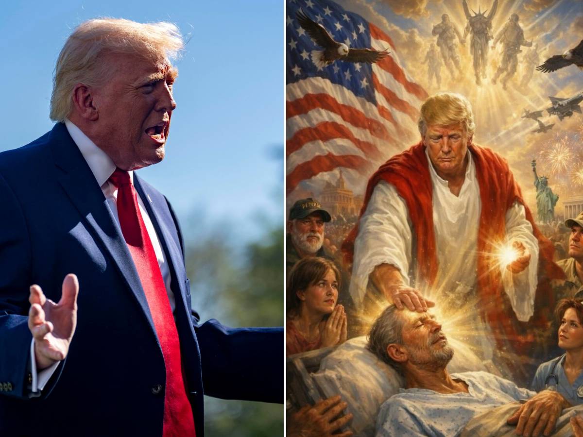 trump come ges249 ecco l immagine che ha scatenato le polemiche da Ilgiornale.it trump come ges249 ecco l immagine che ha scatenato le polemiche